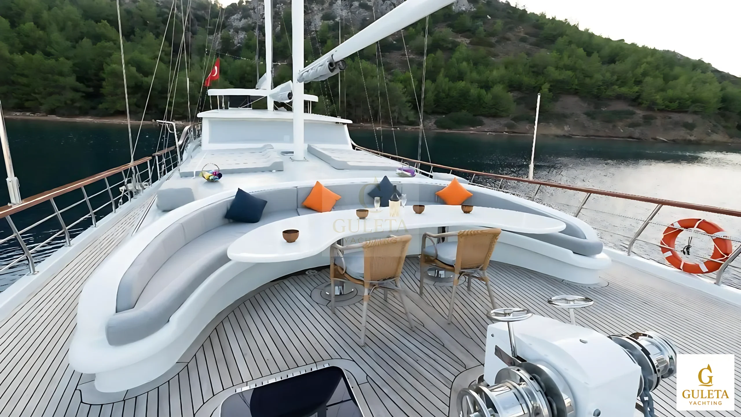 Vista Mare Gulet – 6-cabin deluxe yacht for charter in Bodrum, Turkey
