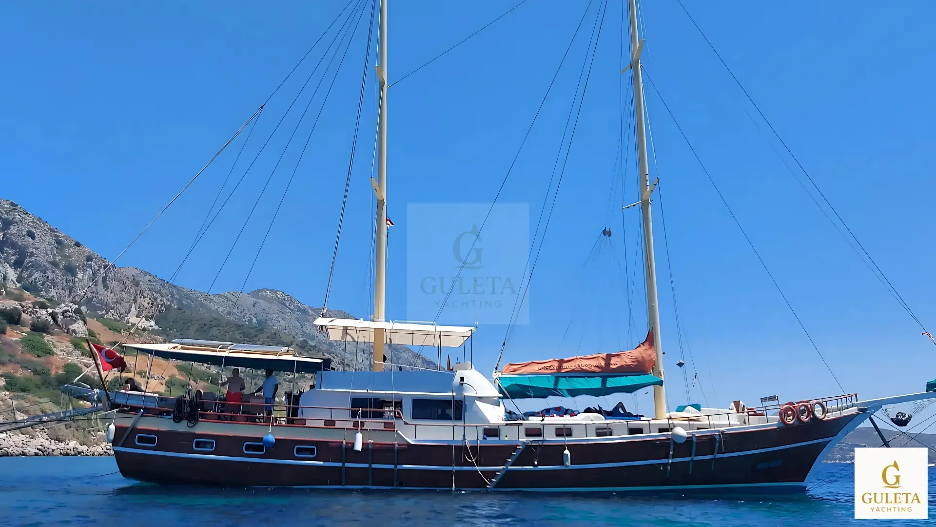 Exterior view of Prenses Begüm Gulet yacht