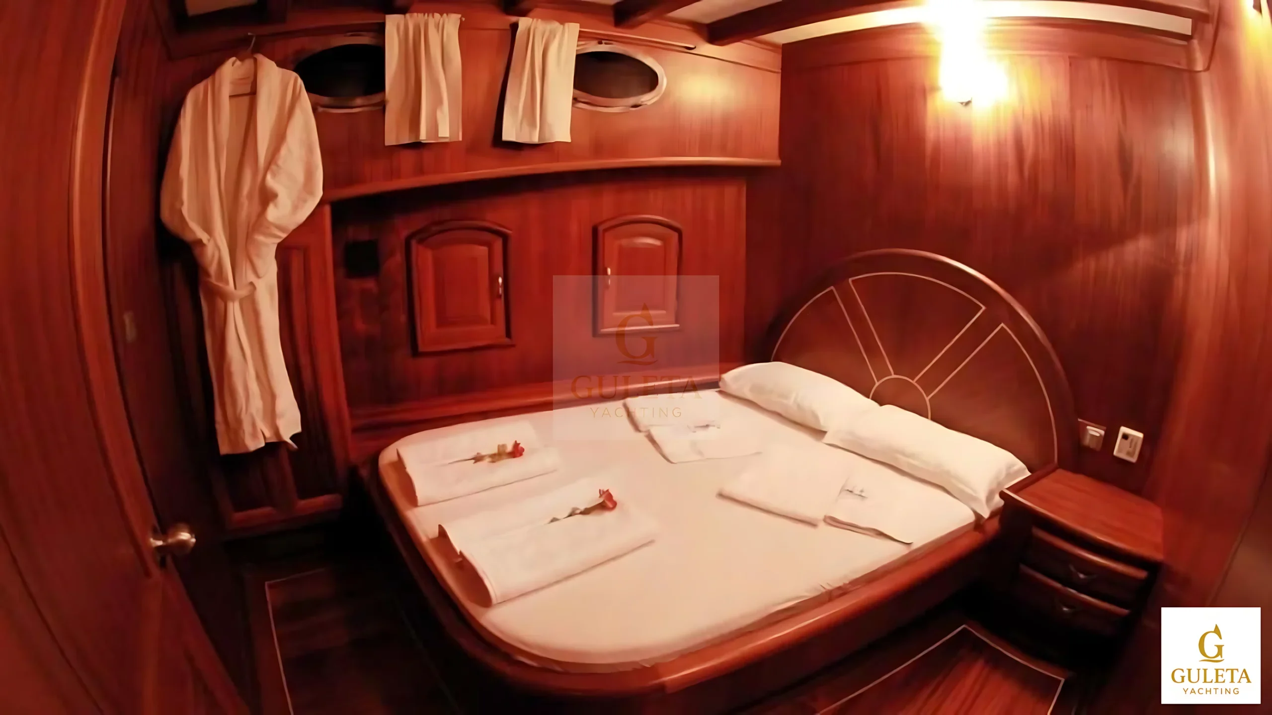 Another guest cabin in Galip Nur Gulet.